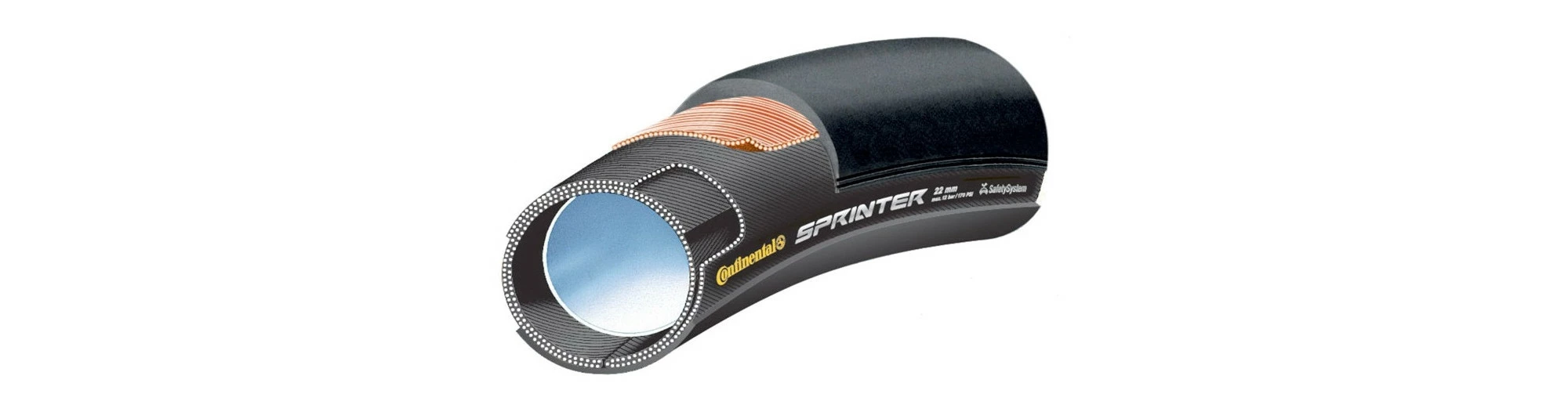 Continental Boyau Sprinter 700 X 22C