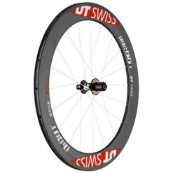 Dt-swiss Roue Arrière RRC 66 DICUT Boyau Shimano 11 Vitesses Carbon